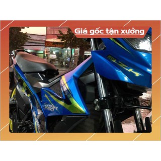 Ten rời xe Satria 150 chất liệu Crom
