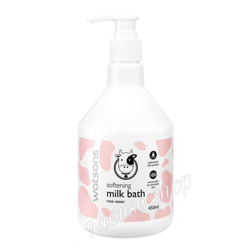 Sữa Tắm Bò Watsons Milk Bath Thái Lan Dung Tích 450ml