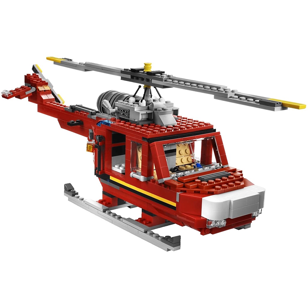 Mô hình LEGO Creator 3 in 1 6752 Fire Rescue - Xe Cứu Hỏa Có Thang Nâng