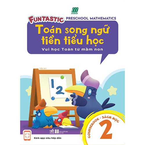 Sách - Toán Song Ngữ Tiền Tiểu Học - Sách học 2