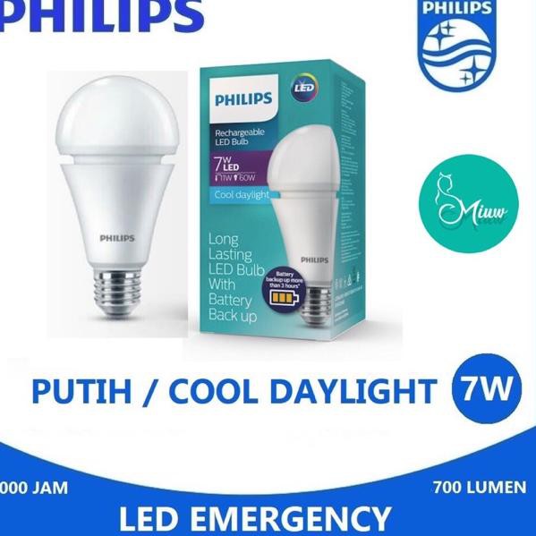 Z Bóng Đèn Led Philips Khẩn Cấp 7w Sạc Được Tiện Dụng