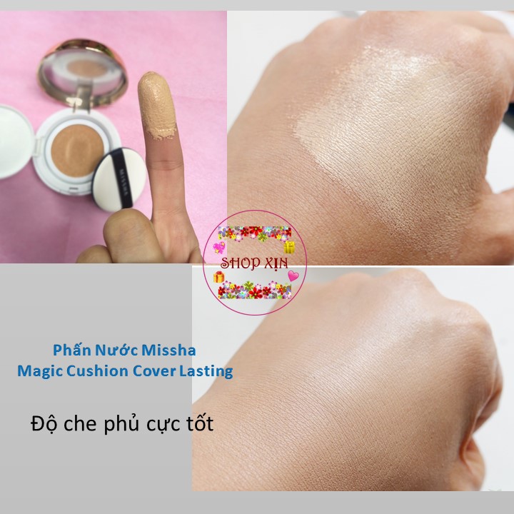 Phấn Nước Trang Điểm Missha Magic Cushion Cover Lasting SPF50 PA+++ [Có Kèm Lõi hoặc không Kèm Lõi thay Thế] | BigBuy360 - bigbuy360.vn