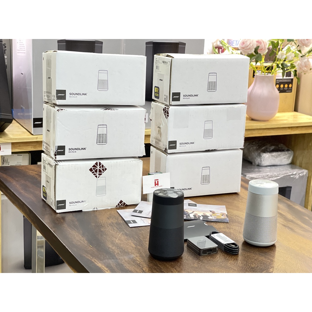 LOA DI ĐỘNG BOSE SOUNDLINK REVOLVE - made in Mexico