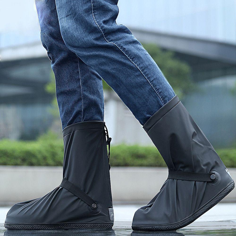 1 Cặp Vỏ Bọc Giày Đi Xe Máy Dày Dặn Chống Trượt Chống Mài Mòn Cho Nam Và Nữ