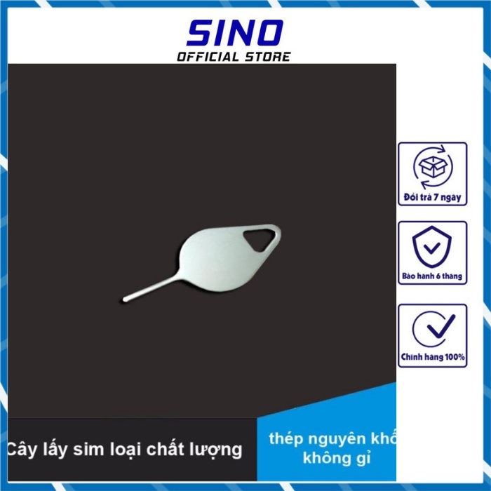 Que Chọc Sim inox Chuyên Dụng Cho Tất Cả Các Dòng Điện Thoại - INOX không gỉ - Nhỏ Gọn Tiện Lợi - Dễ sử dụng