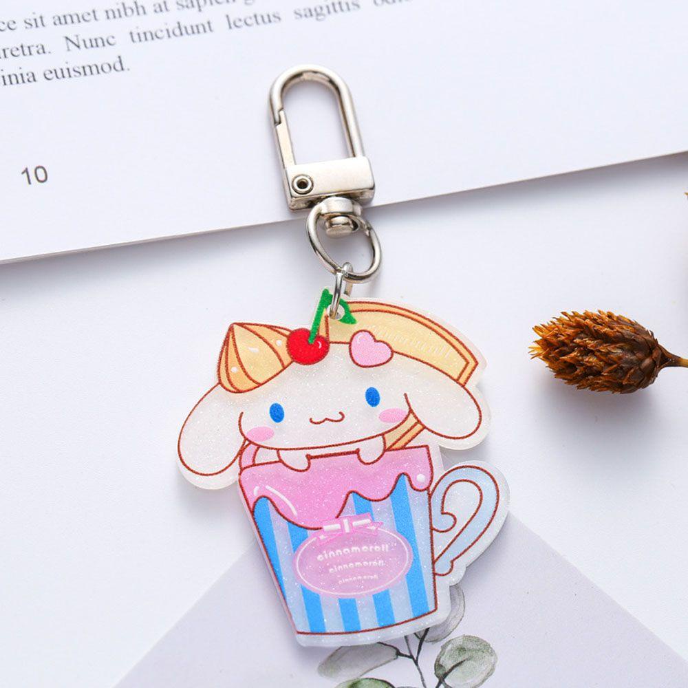 Móc Khóa Hình Chú Chó Cinnamon Hoạt Hình Đáng Yêu