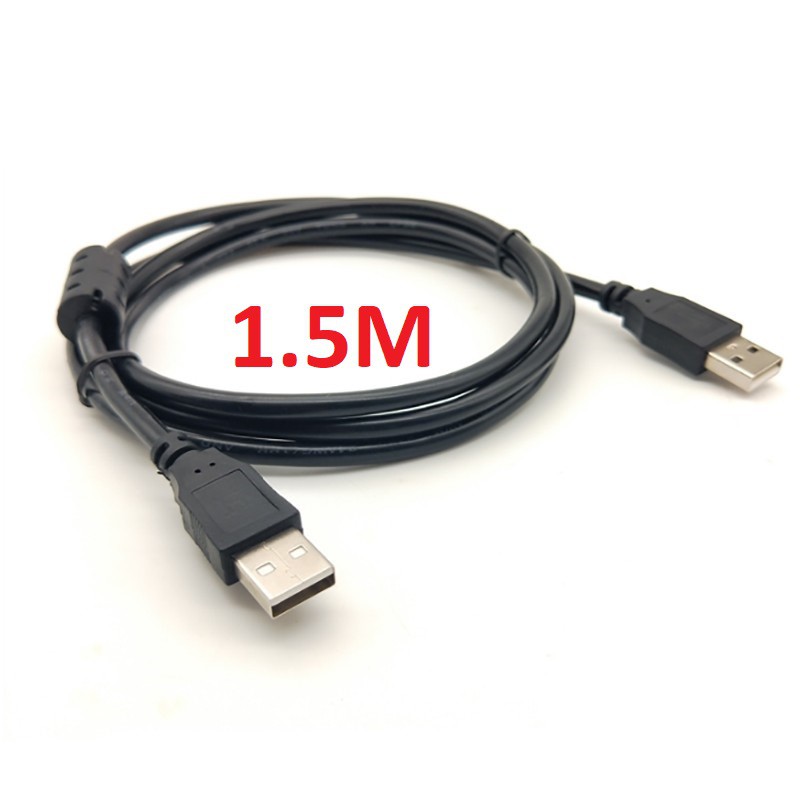 Dây cáp USB 2 đầu đực dài 1.5M