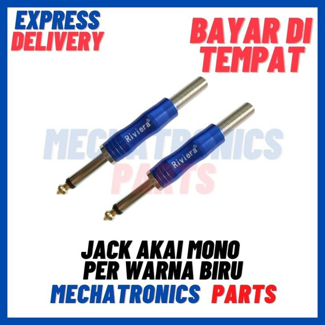 (Hàng Mới Về) Jack Cắm Lò Xo Màu Xanh Dương Soc-9128