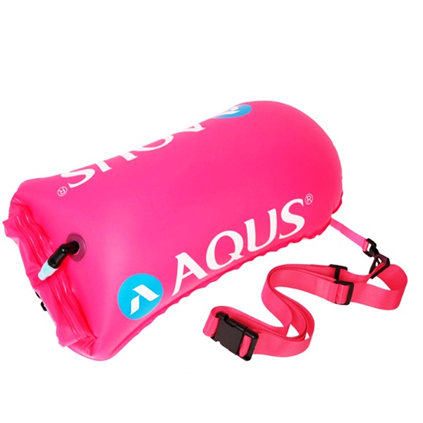 Phao bơi biển đeo thắt lưng AQUS Open Water Swim Buoy AQSG0011
