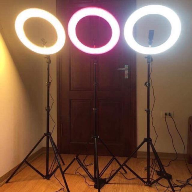 SALE Đèn Led Livestream đèn live 26cm , 35cm VIDEO Sản Phẩm