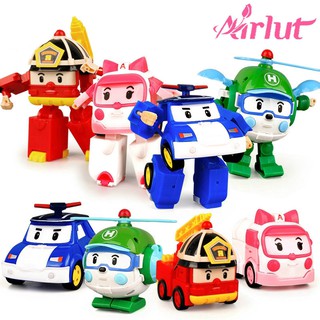 Đồ chơi mô hình các nhân vật trong phim hoạt hình "robotcar POLI"