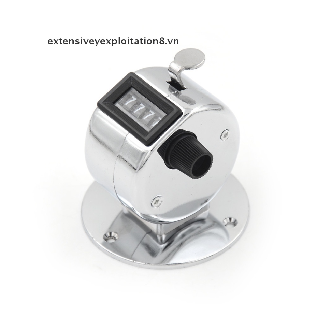 Máy Đếm Cầm Tay 4 Số Đế Tròn