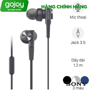 [Mã ELHACE giảm 4% đơn 300K] Tai nghe nhét tai SONY chính hãng MDRXB55AP - Bảo hành 12 tháng