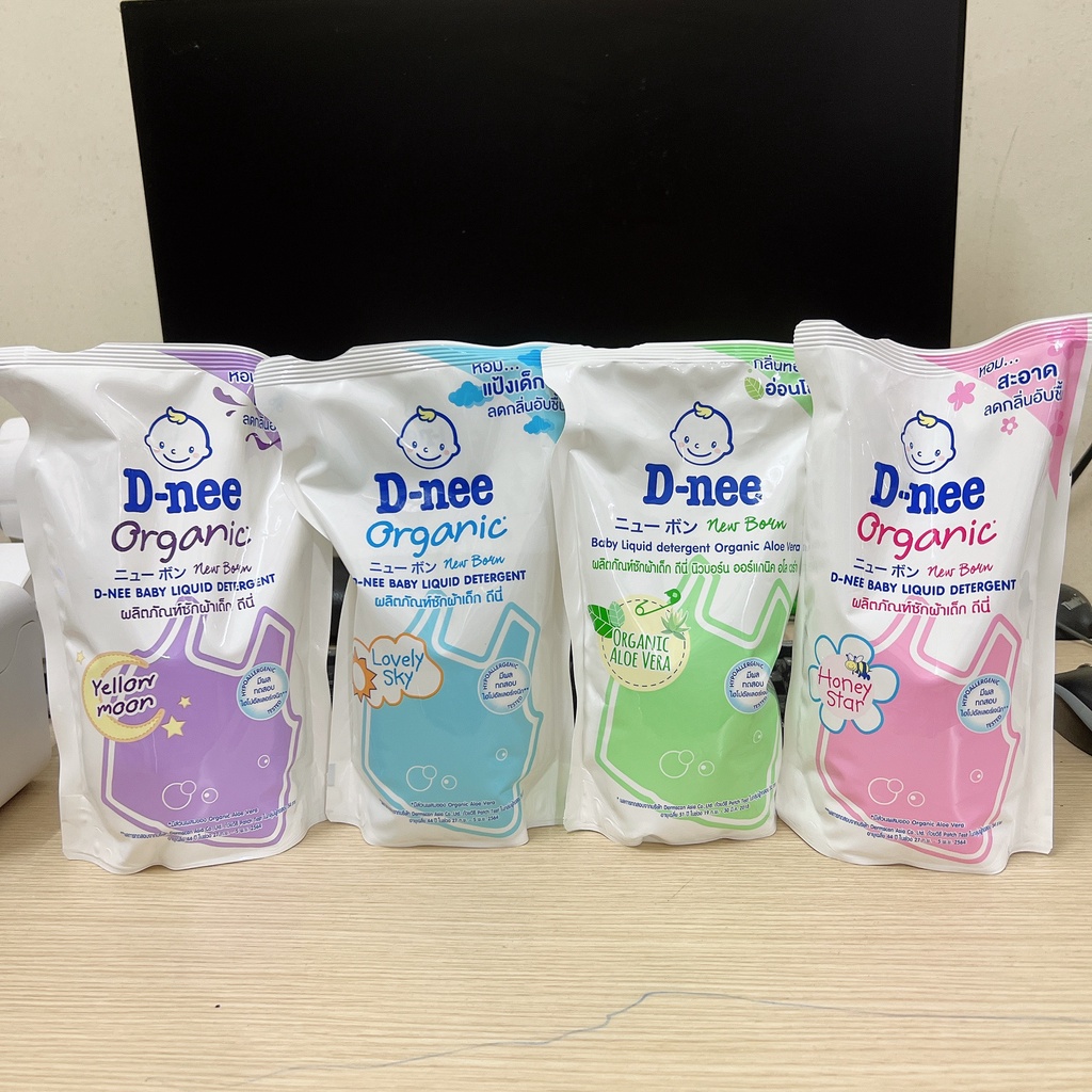 Nước giặt Dnee Organic hàng nội địa Thái Lan cho bé( Túi 600ml)