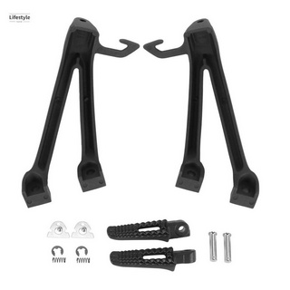 Bộ Gác Chân Sau Bằng Kim Loại Màu Đen Cho Xe Máy Suzuki Gsxr Gsx-R 600 750 2006-2007 K6 K7