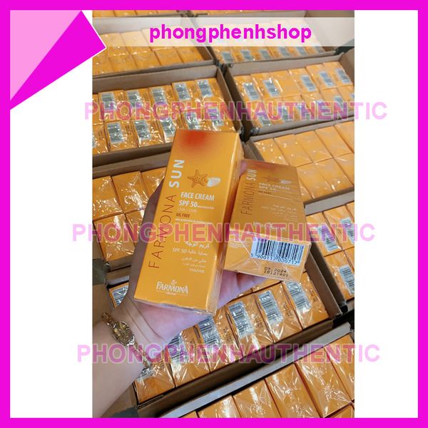 Kem chống nắng FARMONA SUN FACE CREAM SPF50 OIL FREE 50ml