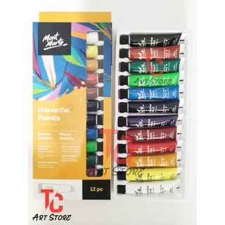 Màu Gouache Mont Marte PMHS0028 12ml