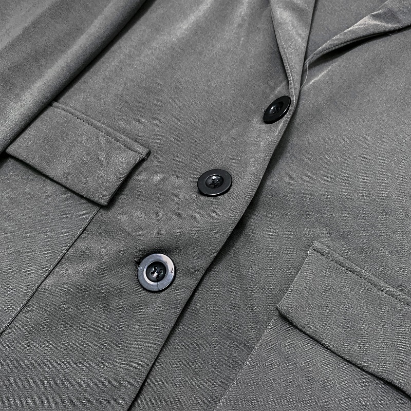 Áo blazer dài tay phong cách cổ điển cỡ lớn giản dị thời trang dành cho nữ | BigBuy360 - bigbuy360.vn