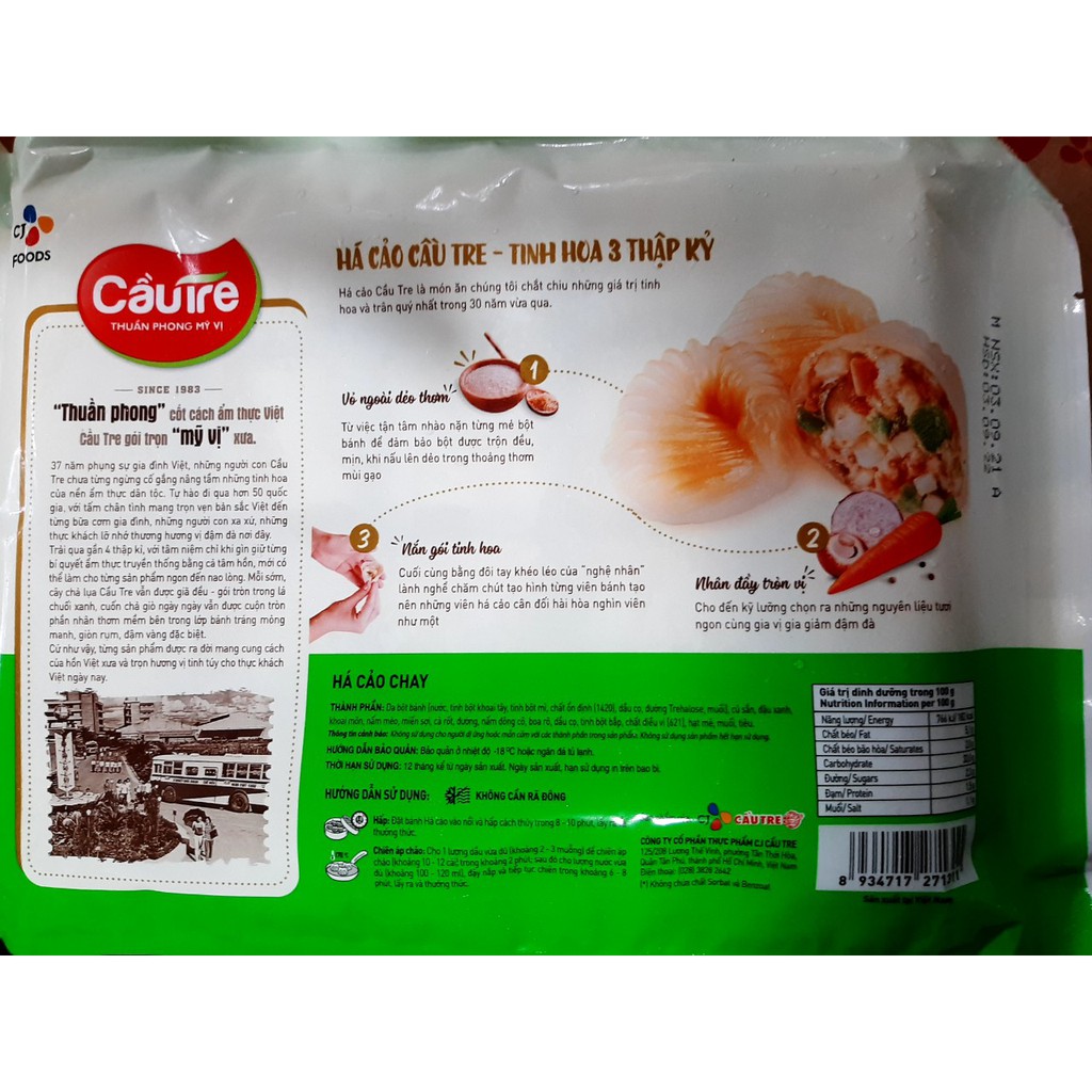 Bánh Há cảo chay cầu tre( sản phẩm chỉ ship trong nội thành hà nội)