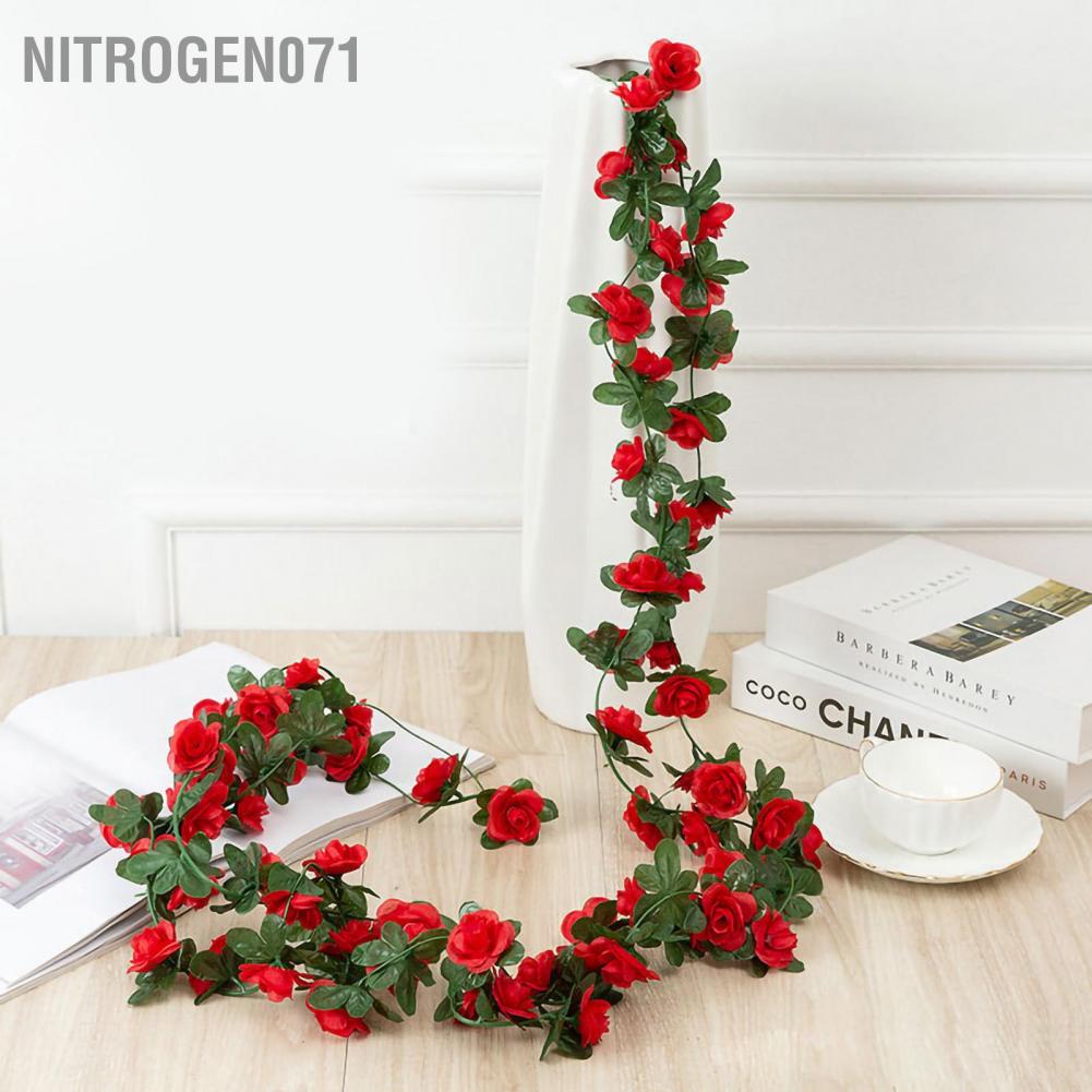 Nitrogen071 chùm rủ đỗ quyên. chùm hoa giả trang trí nhà cửa. văn phòng. lớp học
