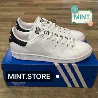 (Video cận cảnh) Giày thể thao sneaker stan smith gót đen
