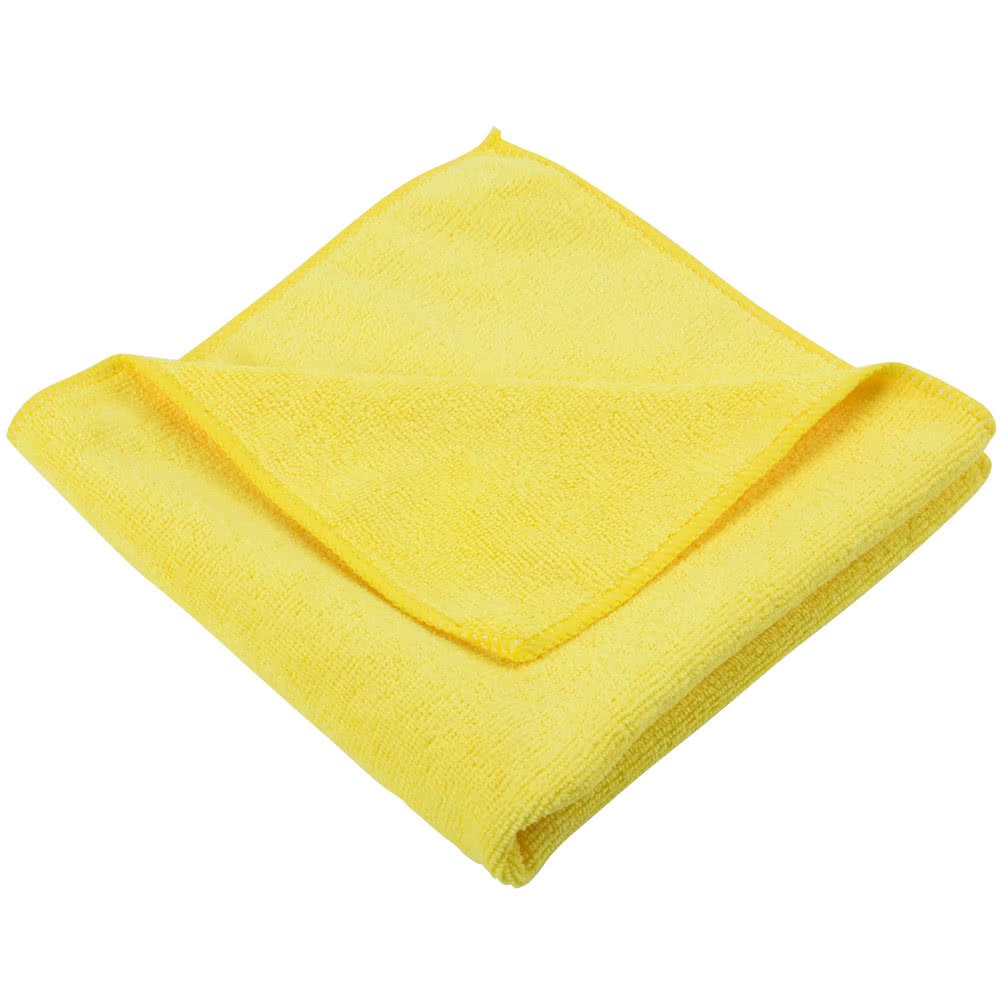 Bộ 2 cái khăn lau xe sợi Microfiber mềm và hút nước Alclean 40cmx40cm (xanh đậm và Vàng)