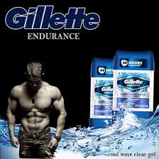 Lăn khử mùi cho nam của Mỹ Gillette Endurance Coool Wave loại 113g