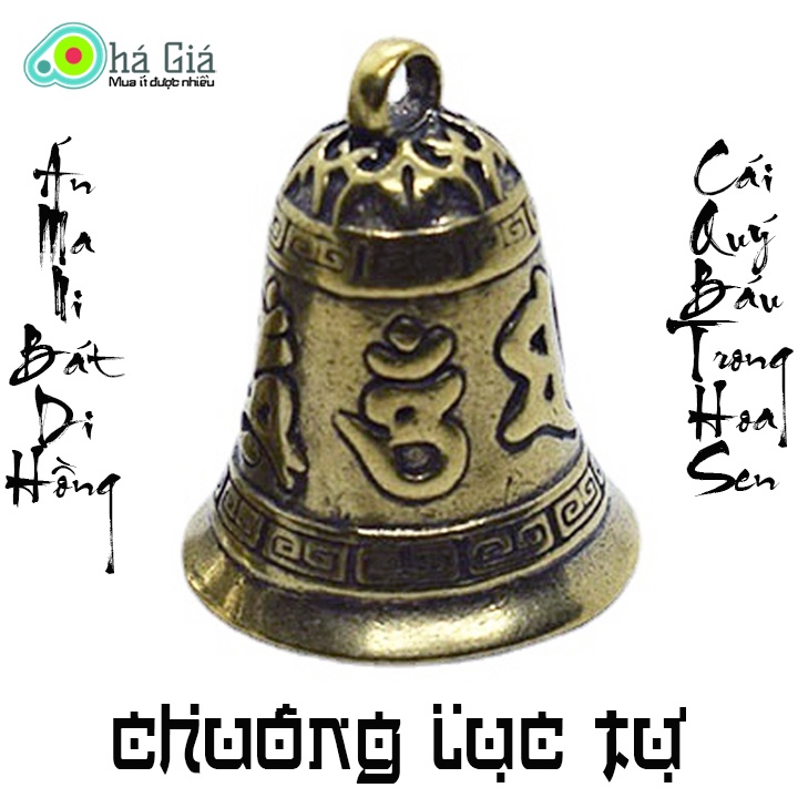 Móc Khóa Túi Xách, Balo, Chìa Khóa Xe Hình Cái Chuông ( Phong Cách Retro, Trung Hoa, Trang trí xe ô tô,...)