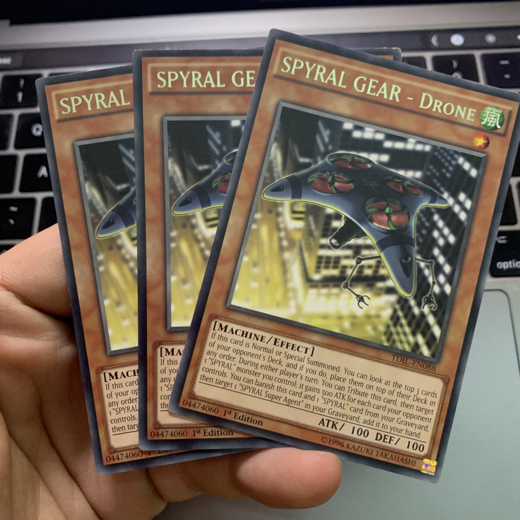 [EN-JP][Thẻ Bài Yugioh Chính Hãng] Spyral Gear - Drone