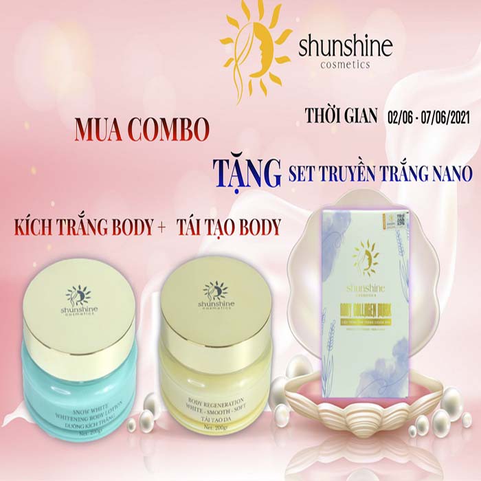 Shunshine Cosmetics kem tái tạo body | BigBuy360 - bigbuy360.vn