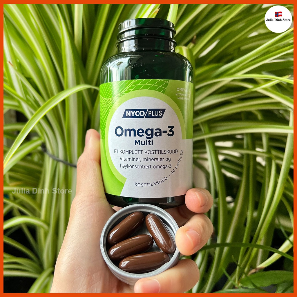 Dầu cá Omega 3 Multi NYCOPLUS hộp 90 viên - nội địa Na Uy