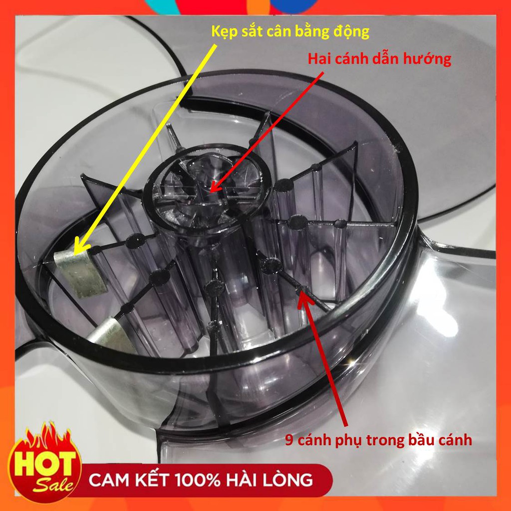 Cánh quạt cây Mitsubishi đời cũ, cánh quạt treo tường đời cũ LV16-RM, RK,RJ,...