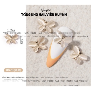 Charm bướm gắn móng nail