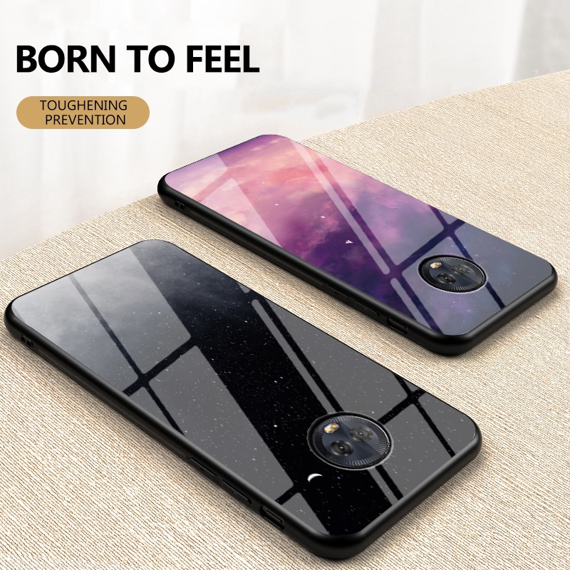 Ốp điện thoại lấp lánh tráng gương chống rơi chống sốc cho Motorola One Zoom G8 Play G5s G6 E5 Plus