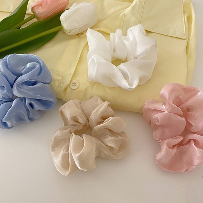 Scrunchies Cột Tóc VảiLIN Lấp Lánh Ngọt Ngào