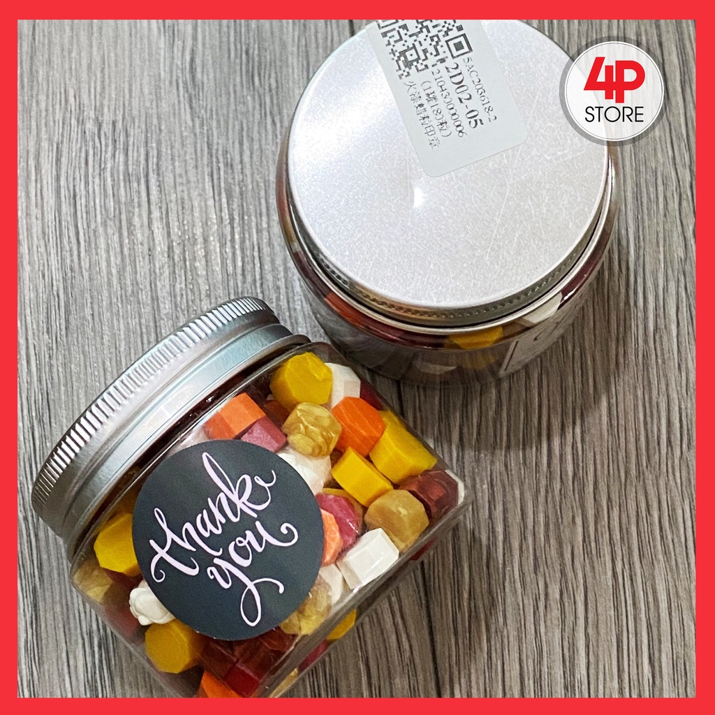 50 NHÃN DECAL TRÒN 3.5CM THANK YOU