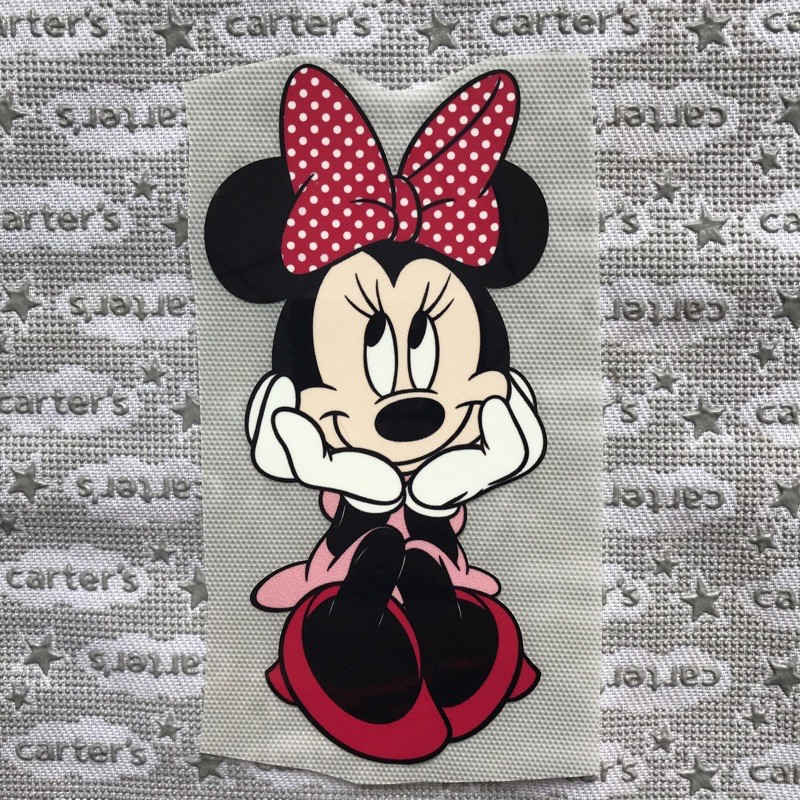 Hình dán nhiệt đủ size - Minnie Mouse
