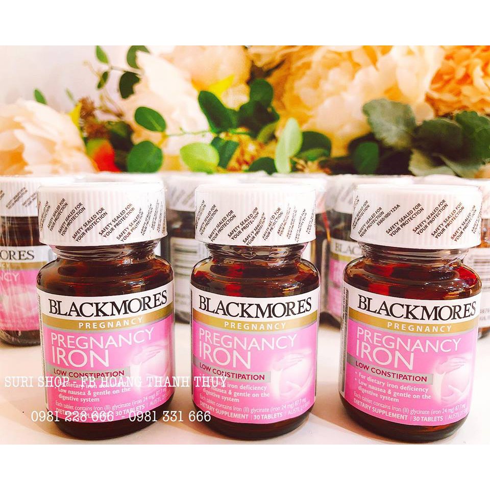 BLACKMORES IRON VIÊN UỐNG BỔ SUNG SẮT