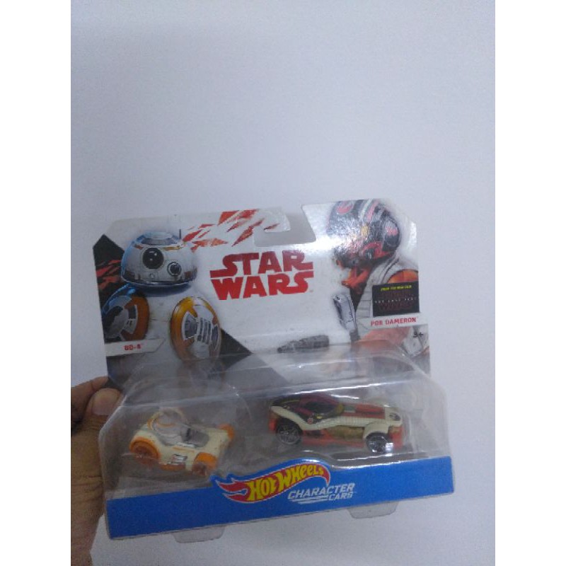 bộ 2 xe Hotwheels Character mẫu 1.5 series star war