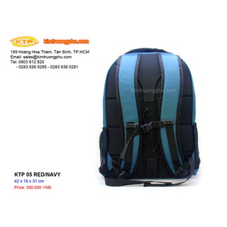 Balo đựng laptop KTP-05 Red/Navy