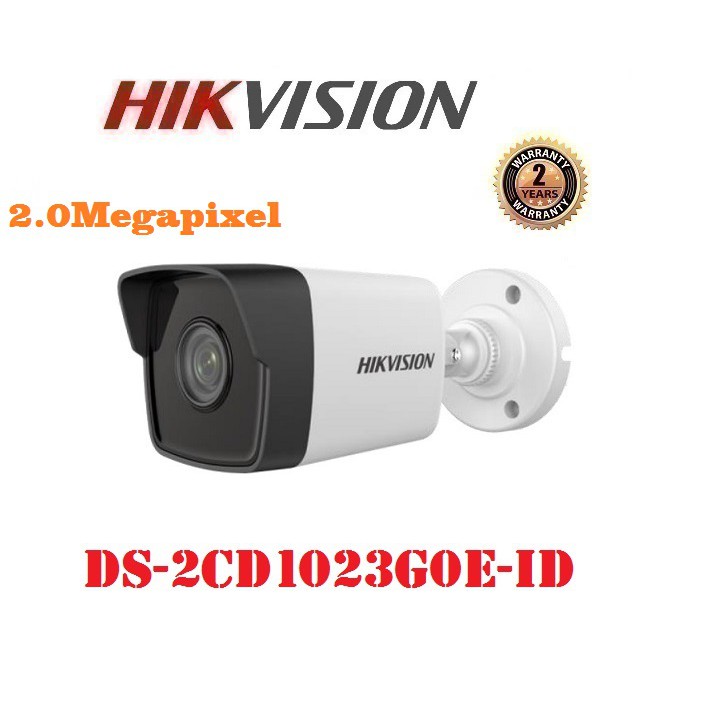 Camera IP hồng ngoại 2.0 Megapixel HIKVISION DS-2CD1023G0E-ID