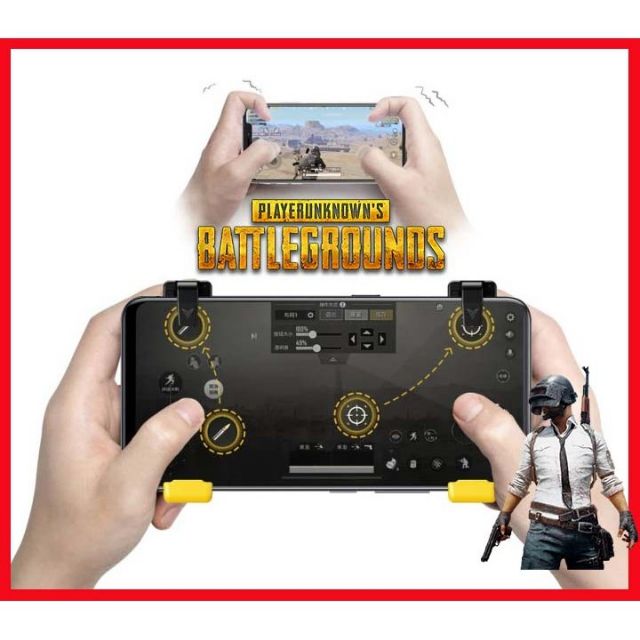 Tay cầm chơi game Flydigi Stinger 2 phiên bản mới bấm cực nhanh, chơi game PUBG, ROS, Free Fire, BH 6 tháng (bên trái)