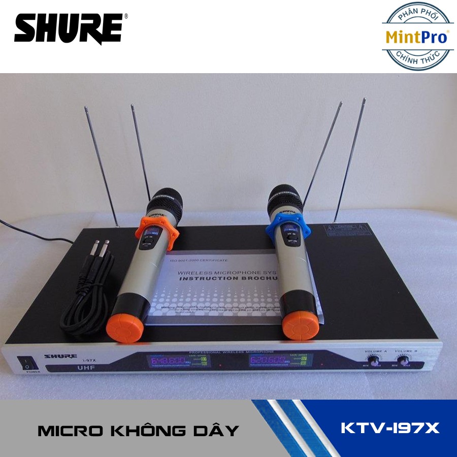 Micro không dây Shure KTV I-97X