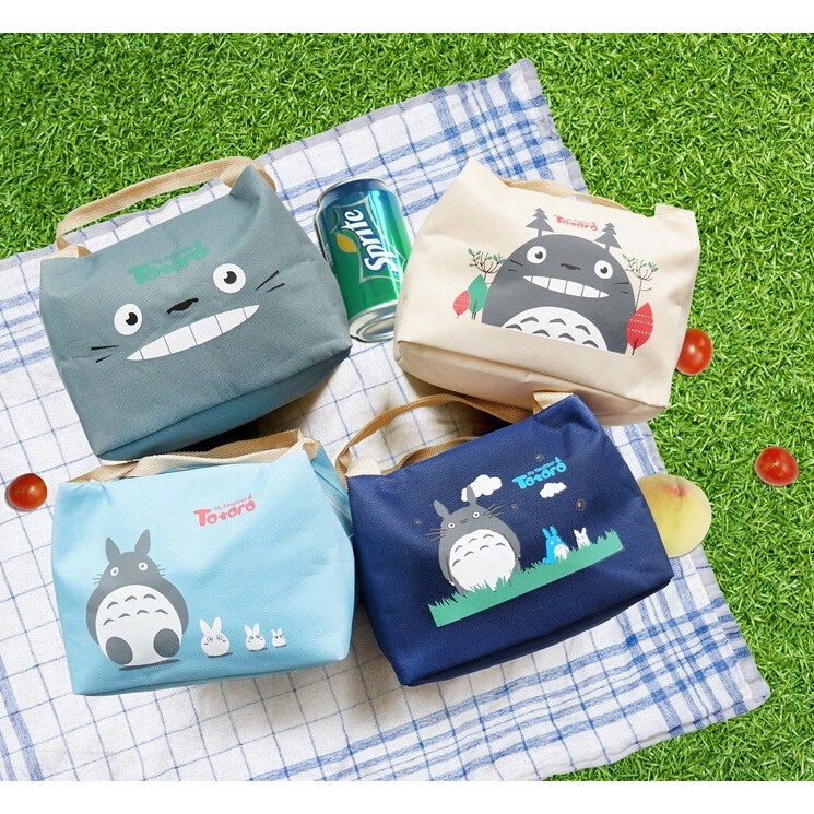Túi Đựng Hộp Cơm Hình Totoro Dễ Thương