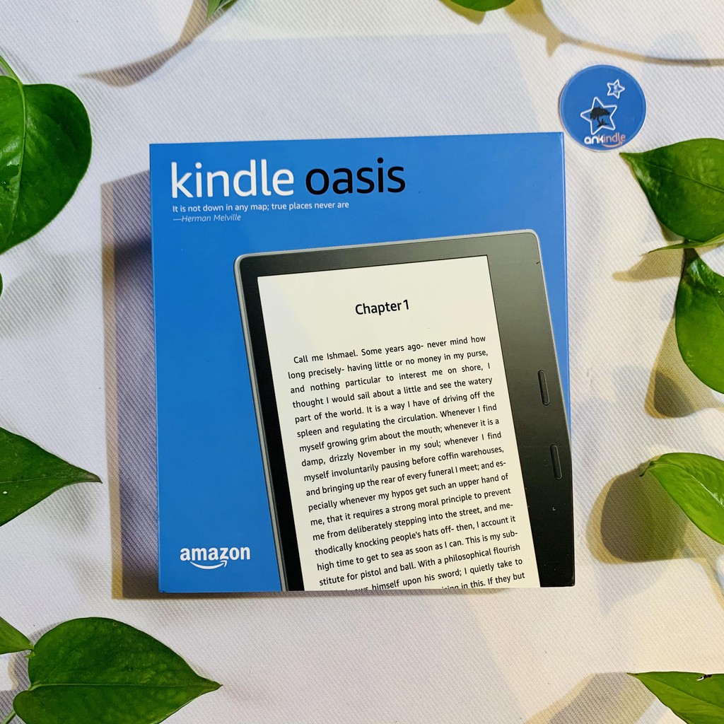 Máy đọc sách Kindle Oasis 2 - gen 9th - chính hãng Amazon - new 100% - chống nước | BigBuy360 - bigbuy360.vn