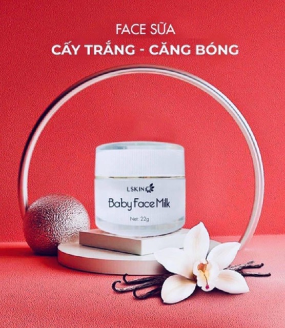 KEM BABY FACE MILK --- CẤY TRẮNG CĂNG BÓNG DA MẶT --- CÔNG TY ĐAN THY