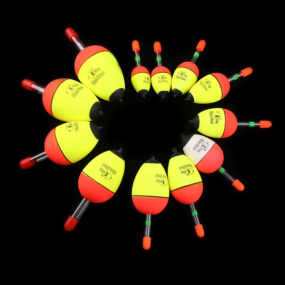 Set 2 Phao Câu Cá 5g/8g/10g/15g/20g/30g/40g/50g/60g/70g/80g