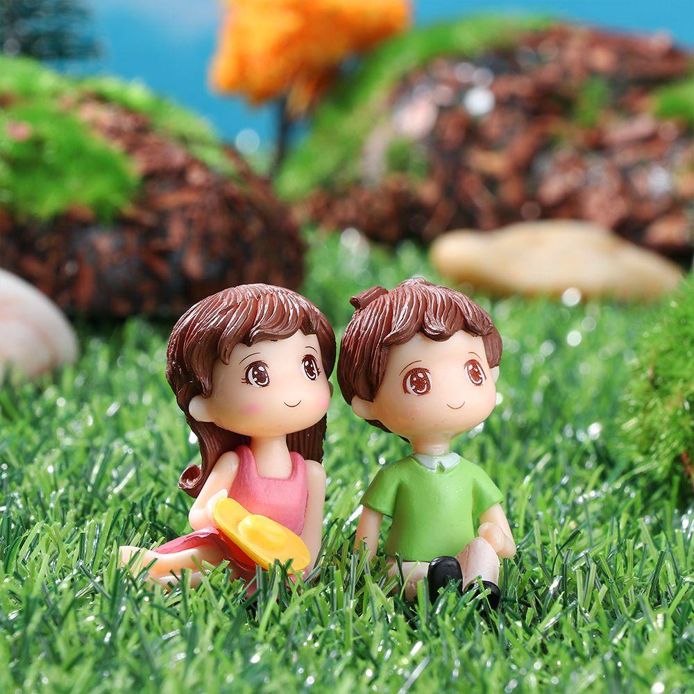 Mô Hình Cặp Đôi Xinh Xắn Cho Trang Trí Vườn Nhà