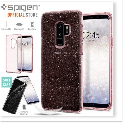 Ốp Samsung Galaxy S9 / S9 Plus Slim Armor Crystal Glitter - Hàng Chính Hãng