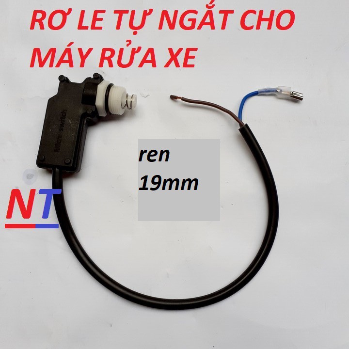 Rơ le tự ngắt máy rửa xe mini gia đình ( 2 chi tiết )